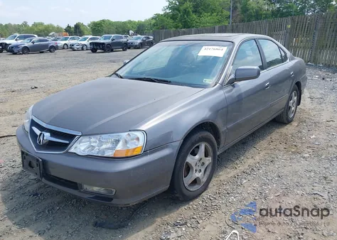 2002 Acura Tl 3.2 из США, поврежденный, VIN 19UUA56612A054381